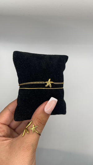 Bracelet Étoile double